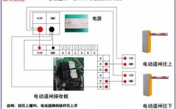 藍(lán)牙道閘接線圖（藍(lán)牙道閘安裝圖片）