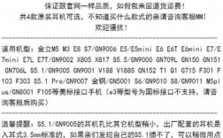 金立e6藍(lán)牙耳機(jī)（金立藍(lán)牙耳機(jī)750說(shuō)明書(shū)）