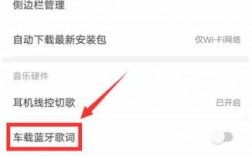 車載藍牙顯示歌詞（網(wǎng)易音樂車載藍牙顯示歌詞）