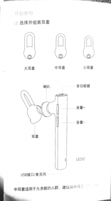 小米藍(lán)牙耳機(jī)4.1說明書（小米藍(lán)牙耳機(jī)ydlyej04ls）-圖1