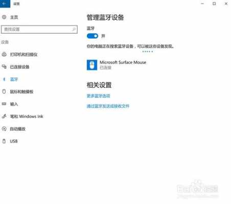 surface藍(lán)牙（surface藍(lán)牙中刪除了設(shè)備怎么找回）-圖1